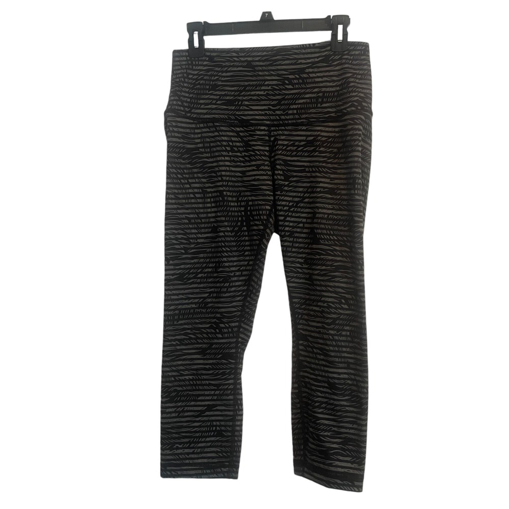 Lululemon‎ "8"  Patterned Leggings Waist 14-15 in  (no tag/dot) Pull On